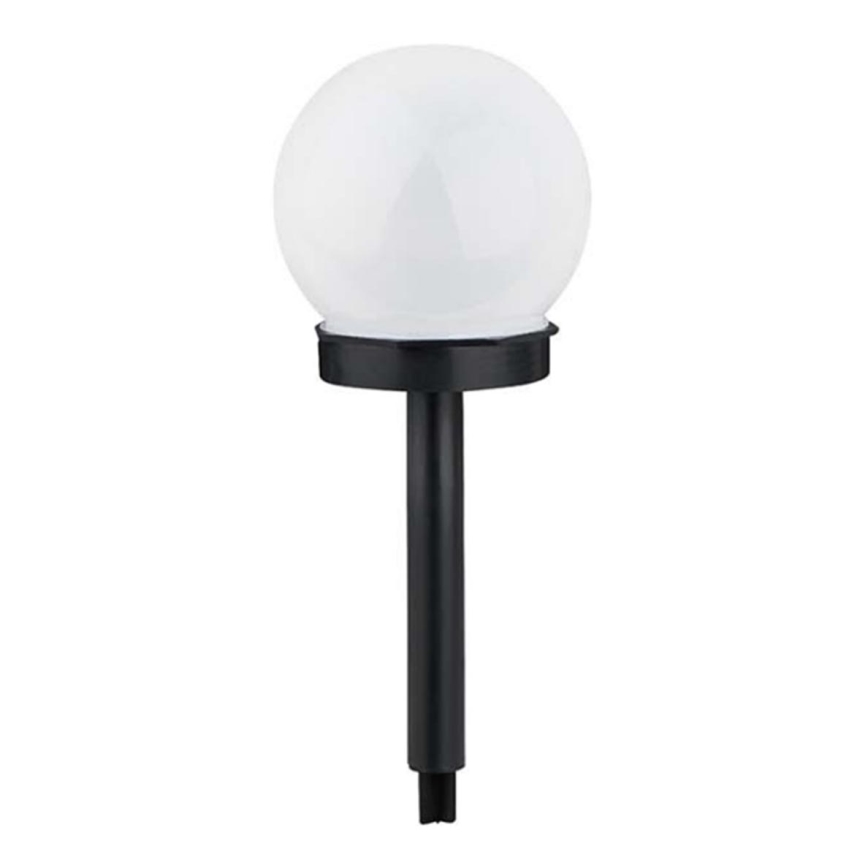 Aigostar - LED-aurinkolamppu LED/0,006W/1,2V 33cm musta 6500K IP44
