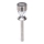Aigostar - LED-aurinkolamppu LED/0,006W/1,2V 35,5cm mattakromi 100 mAh 3000K IP44