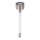 Aigostar - LED-aurinkolamppu LED/0,006W/1,2V 36,7cm mattakromi 2700K 40 mAh IP44