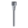 Aigostar - LED-aurinkolamppu LED/0,006W/1,2V 40 mAh 29,5 cm mattakromi 6500K IP44