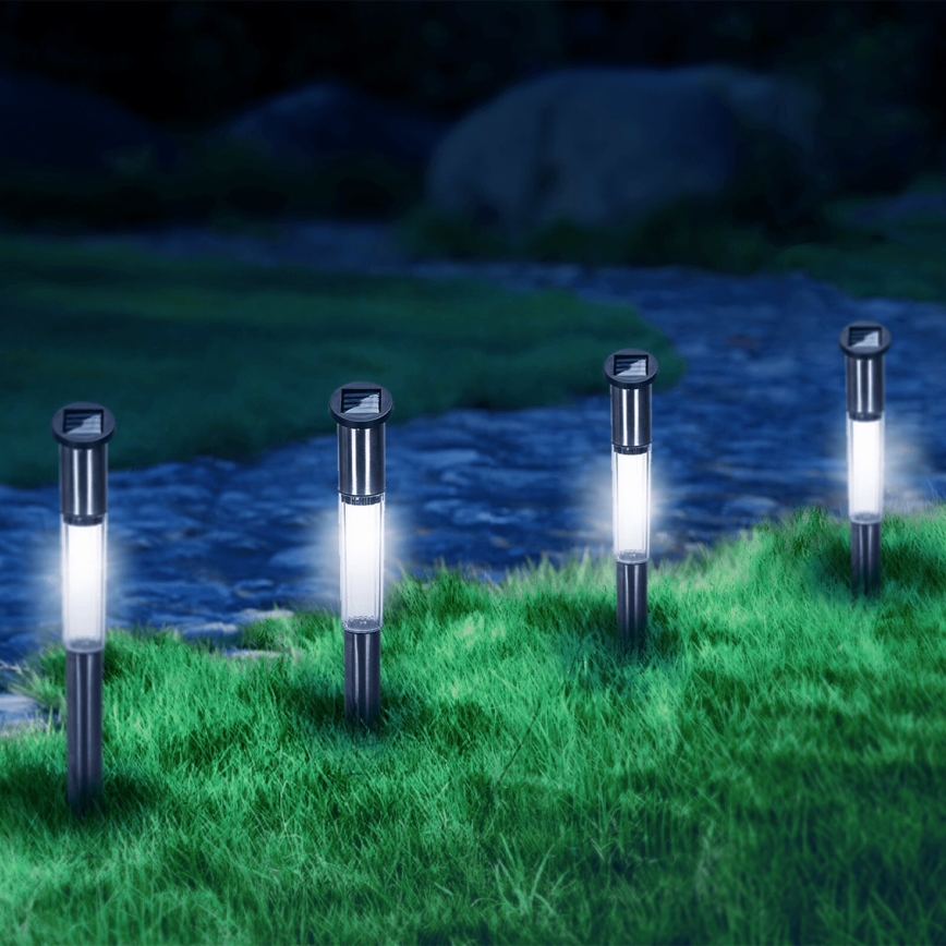 Aigostar - LED-aurinkolamppu LED/0,012W/1,2V 100 mAh 6500K IP44