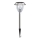 Aigostar - LED-aurinkolamppu LED/0,08W/2V 30,4 cm 6500K IP44 mattakromi