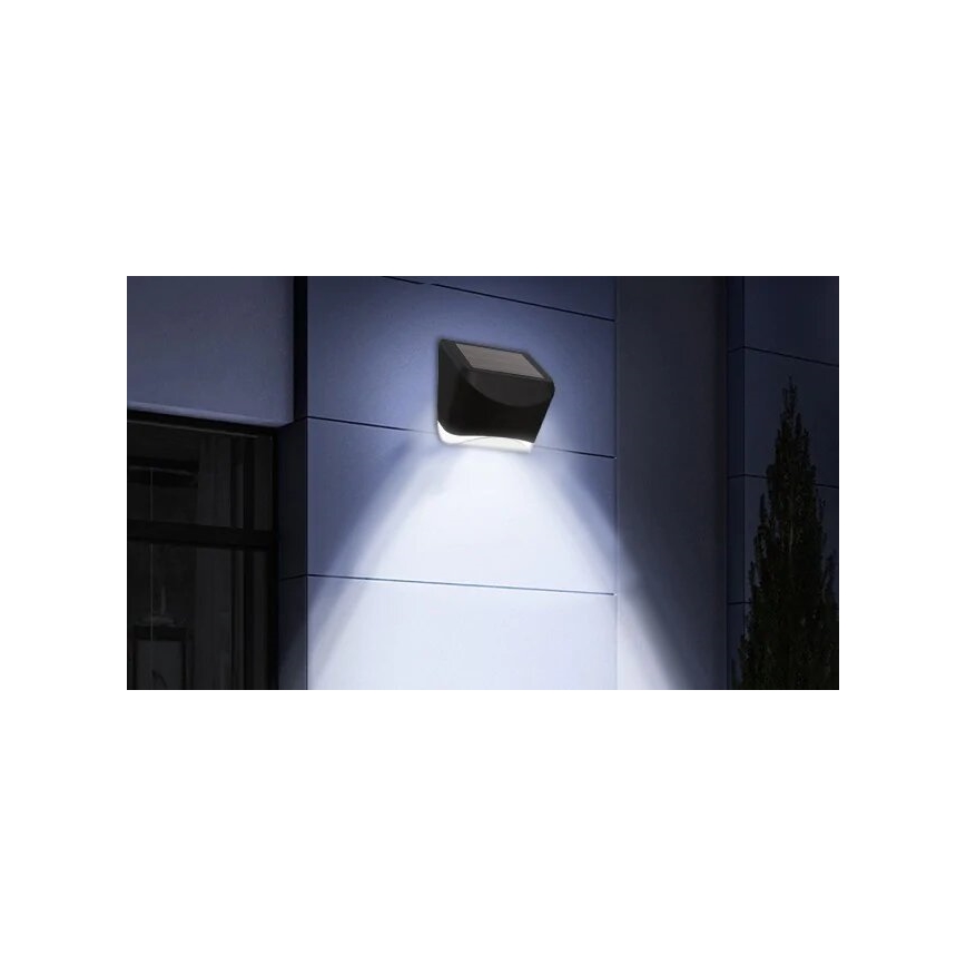 Aigostar - LED aurinkovalaisin hämärätunnistimella LED/0,12W/2V IP44
