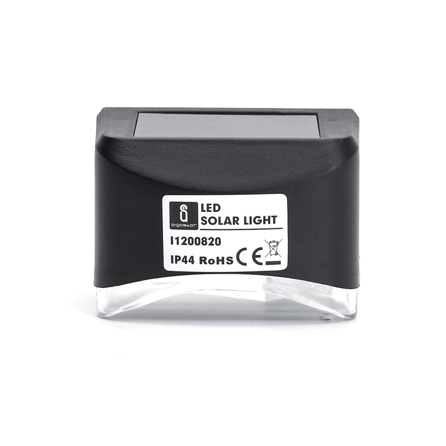 Aigostar - LED aurinkovalaisin hämärätunnistimella LED/0,12W/2V IP44