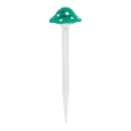 Aigostar - LED aurinkovalaisin LED/0,006W/1,2V 100 mAh 2700K IP44 vihreä