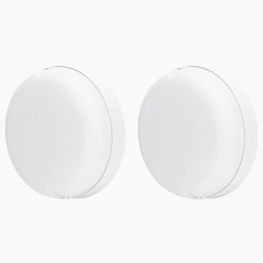Aigostar - LED-aurinkovalaistus 2xLED/35W/12V 6000 mAh 6500K halkaisija 16,8 cm + kauko-ohjaus
