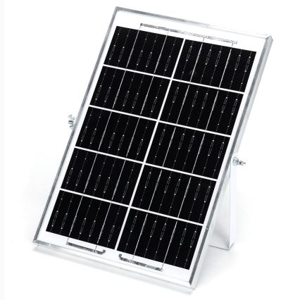 Aigostar - LED-aurinkovalaistus 2xLED/35W/12V 6000 mAh 6500K halkaisija 16,8 cm + kauko-ohjaus