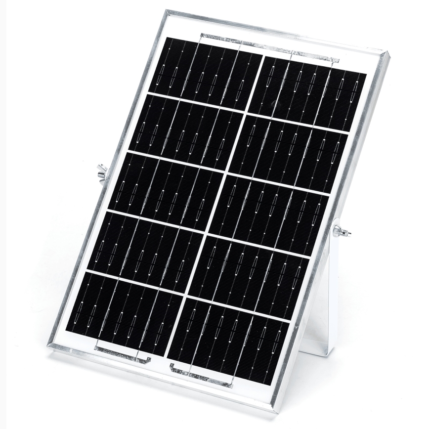 Aigostar - LED-aurinkovalaistus 2xLED/35W/12V 6000 mAh 6500K halkaisija 16,8 cm + kauko-ohjaus