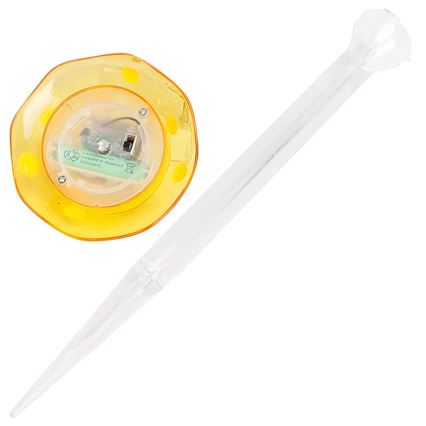 Aigostar - LED-aurinkovalaistus LED/0,006W/1,2V 100 mAh 2700K IP44 keltainen