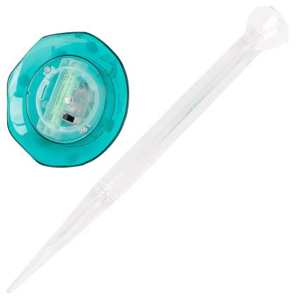 Aigostar - LED-aurinkovalaistus LED/0,006W/1,2V 100 mAh 2700K IP44 vihreä