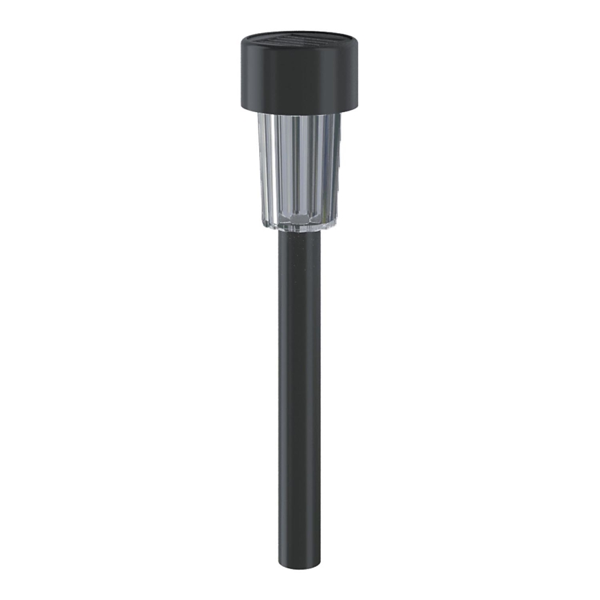 Aigostar - LED-aurinkovalaistus LED/0,006W/1,2V 29,5 cm musta 6500K IP44