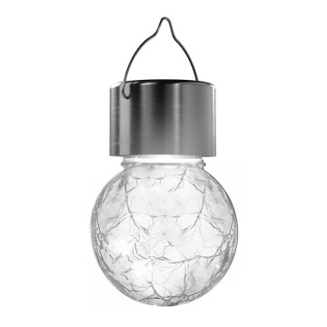 Aigostar - LED-aurinkovalaistus LED/0,006W/1,2V halkaisija 6 cm 6500K IP44