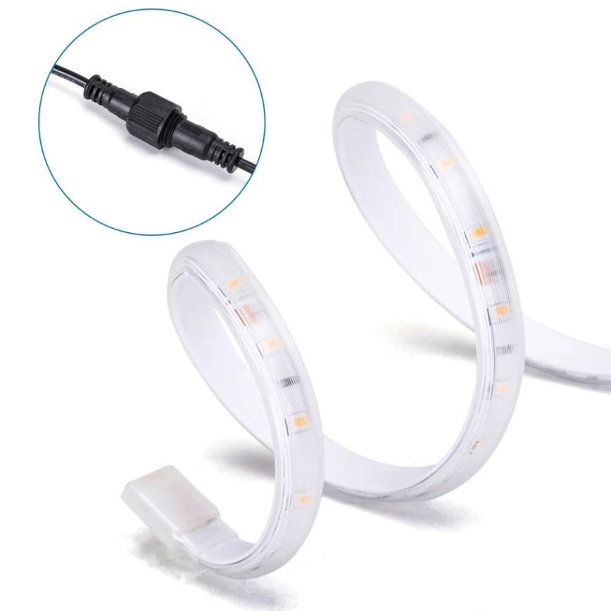 Aigostar - LED Himmennettävä aurinko nauha LED/1,6W/3,2V 3 m 2700K IP65 + kauko-ohjaus