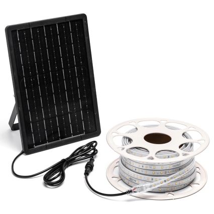 Aigostar - LED Himmennettävä aurinko nauha LED/10W/3,2V 10 m 2700K IP65 + kauko-ohjaus