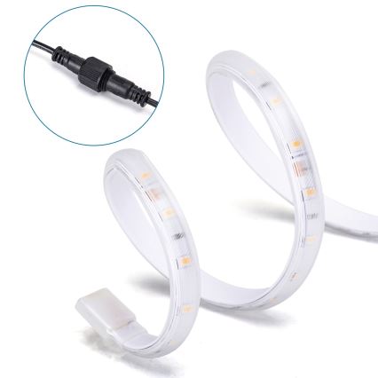 Aigostar - LED Himmennettävä aurinko nauha LED/10W/3,2V 10 m 2700K IP65 + kauko-ohjaus