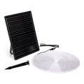 Aigostar - LED himmennettävä aurinkokäyttöinen LED-nauha LED/20W/3,2V 20 m 6500K IP65 + kaukosäädin