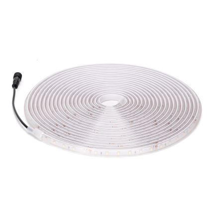 Aigostar - LED Himmennettävä aurinkokenno valonauha LED/10W/3,2V 10 m 6500K IP65 8000 mAh + kauko-ohjaus