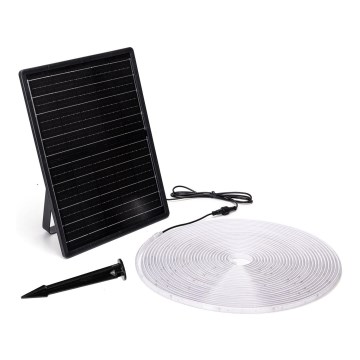 Aigostar - LED Himmennettävä aurinkokenno valonauha LED/20W/3,2V 20 m 2700K IP65 + kauko-ohjaus
