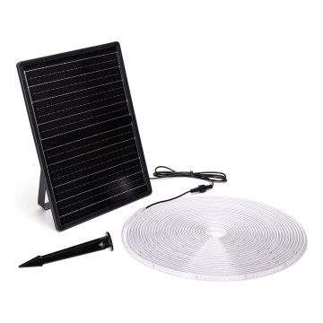 Aigostar - LED Himmennettävä aurinkokenno valonauha LED/20W/3,2V 20 m 6500K IP65 + kauko-ohjaus