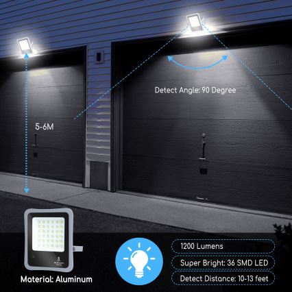 Aigostar - LED Himmennettävä aurinkokenno valonheitin LED/100W/3,2V IP65 10000 mAh + +kaukosäädin