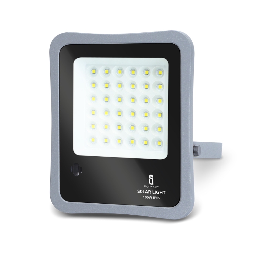 Aigostar - LED Himmennettävä aurinkokenno valonheitin LED/100W/3,2V IP65 10000 mAh + +kaukosäädin