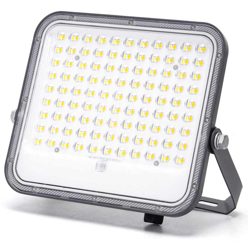 Aigostar - LED Himmennettävä aurinkokenno valonheitin LED/150W/3,4V 3000/4000/6500K IP66 + kauko-ohjaus