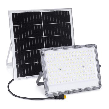 Aigostar - LED Himmennettävä aurinkokenno valonheitin LED/200W/3,2V IP65 + kauko-ohjaus