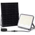 Aigostar - LED Himmennettävä aurinkokenno valonheitin LED/200W/3,4V 3000/4000/6500K IP66 + kauko-ohjaus