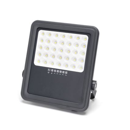 Aigostar - LED Himmennettävä aurinkokenno valonheitin LED/300W/3,4V IP65 + kauko-ohjaus