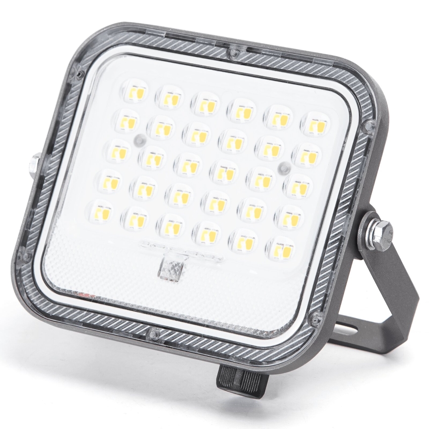Aigostar - LED Himmennettävä aurinkokenno valonheitin LED/50W/3,4V 3000/4000/6500K IP66 + kauko-ohjaus