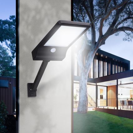 Aigostar - LED Himmennettävä aurinkokennolamppu anturilla LED/2,3W/5,5V IP65 + kauko-ohjaus