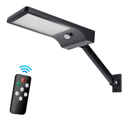 Aigostar - LED Himmennettävä aurinkokennolamppu anturilla LED/2,3W/5,5V IP65 + kauko-ohjaus