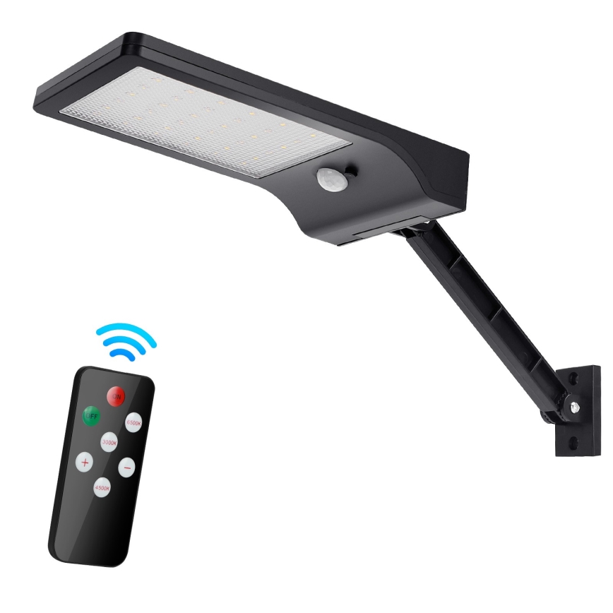 Aigostar - LED Himmennettävä aurinkokennolamppu anturilla LED/2,3W/5,5V IP65 + kauko-ohjaus