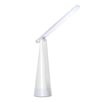 Aigostar - LED Himmennettävä ja ladattava pöytälamppu LED/7W/5V 4000K 4400 mAh valkoinen