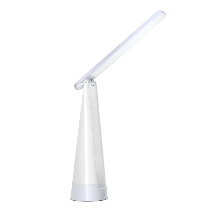Aigostar - LED Himmennettävä ja ladattava pöytälamppu LED/7W/5V 4000K 4400 mAh valkoinen