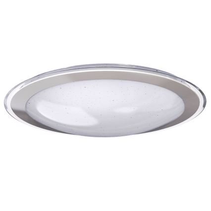 Aigostar - LED Himmennettävä kattovalaisin LED/30W/230V 2700-6500K Ø 42,9 cm kromi + kaukosäädin
