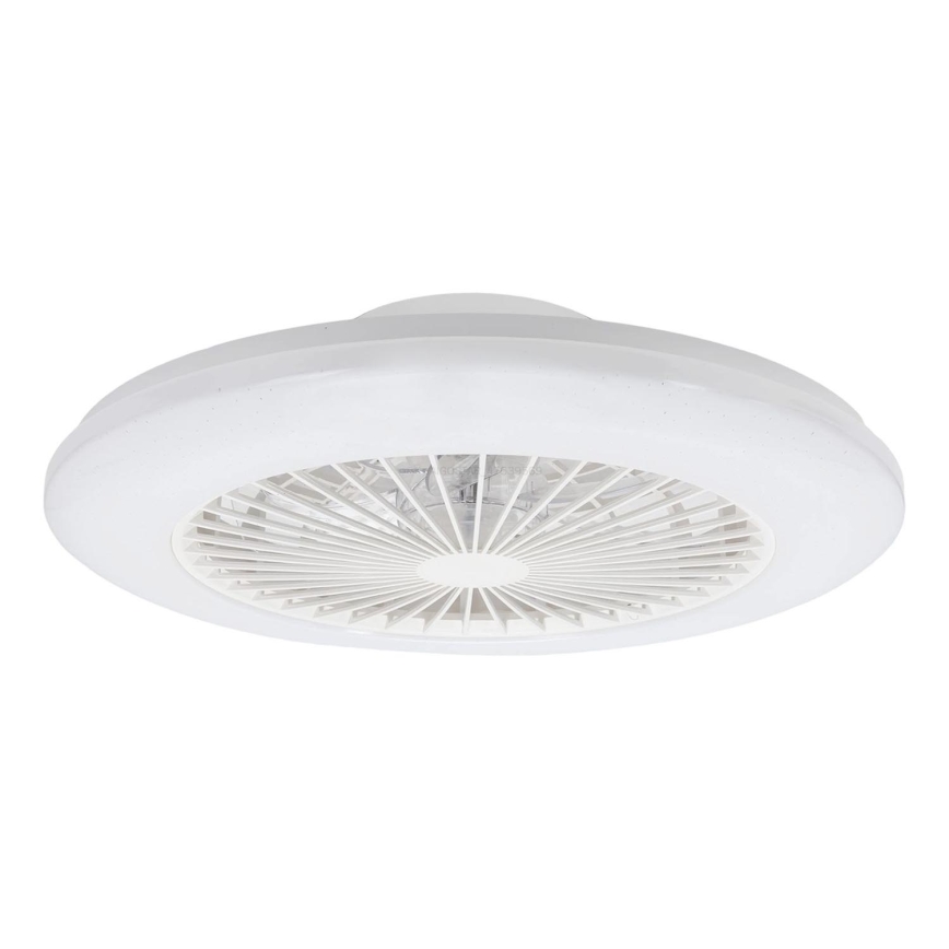 Aigostar - LED himmennettävä kattovalaisin tuulettimella LED/40W/230V 2700-6500K halkaisija 48,5 cm valkoinen + kaukosäädin