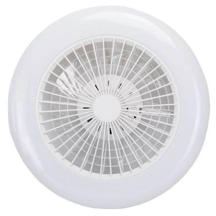 Aigostar - LED Himmennettävä kattovalaisin tuulettimella MESH LED/40W/230V 2700-6500K valkoinen + kauko-ohjaus
