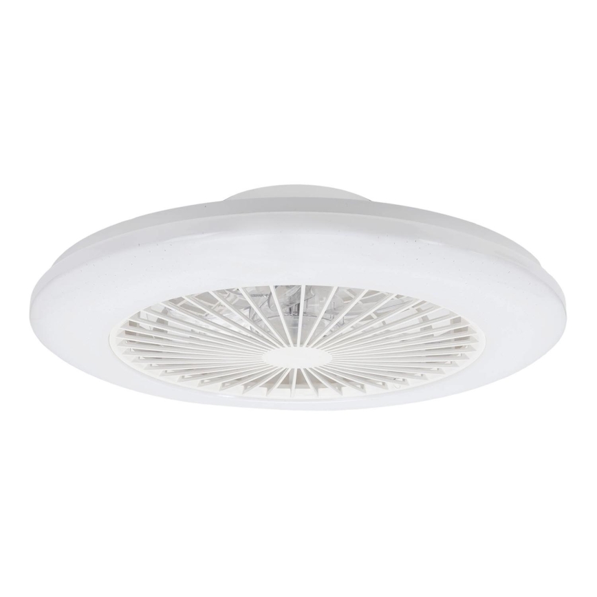 Aigostar - LED Himmennettävä kattovalaisin tuulettimella MESH LED/40W/230V 2700-6500K valkoinen + kauko-ohjaus