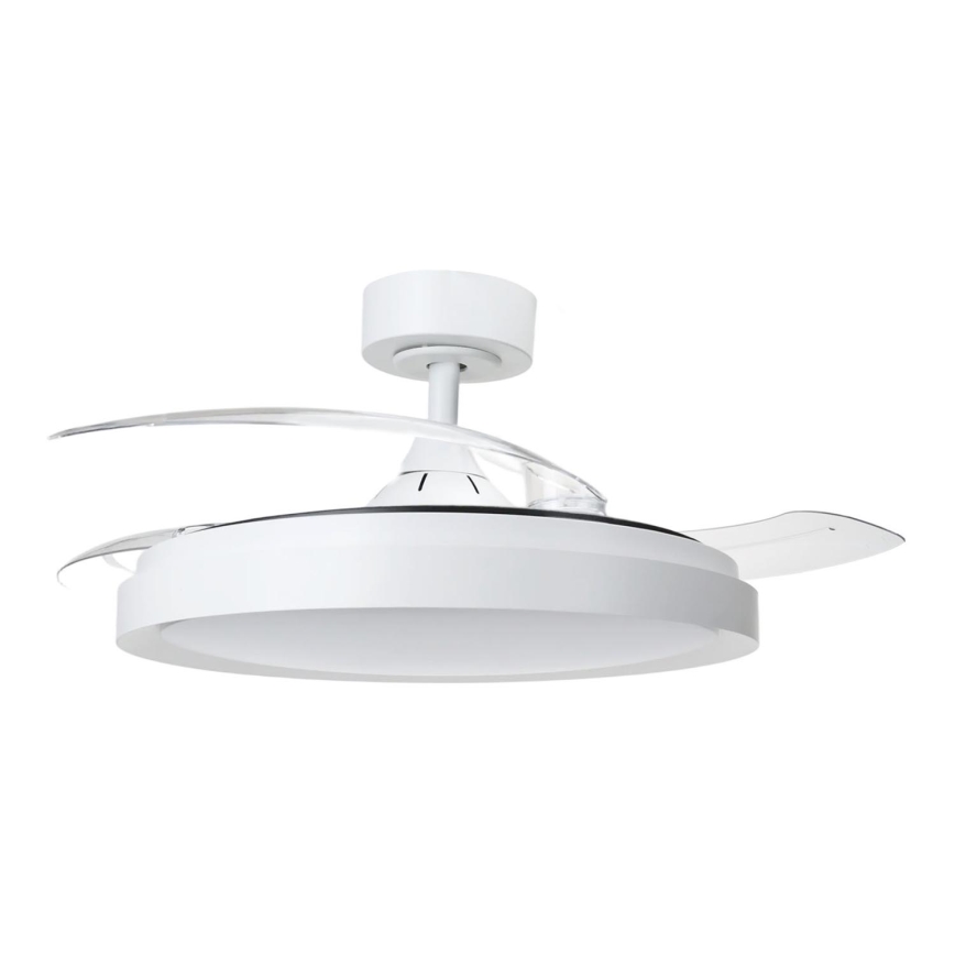 Aigostar - LED Himmennettävä kattovalaisin tuulettimella MESH LED/50W/230V 2700-6500K valkoinen + kauko-ohjaus