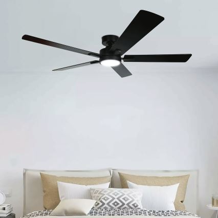 Aigostar - LED himmennettävä kattovalo LED/20W/230V 2700-6500K 132cm ruskea + kauko-ohjaus