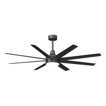 Aigostar - LED himmennettävä kattovalo LED/24W/230V 2700-6500K 165cm musta + kauko-ohjaus
