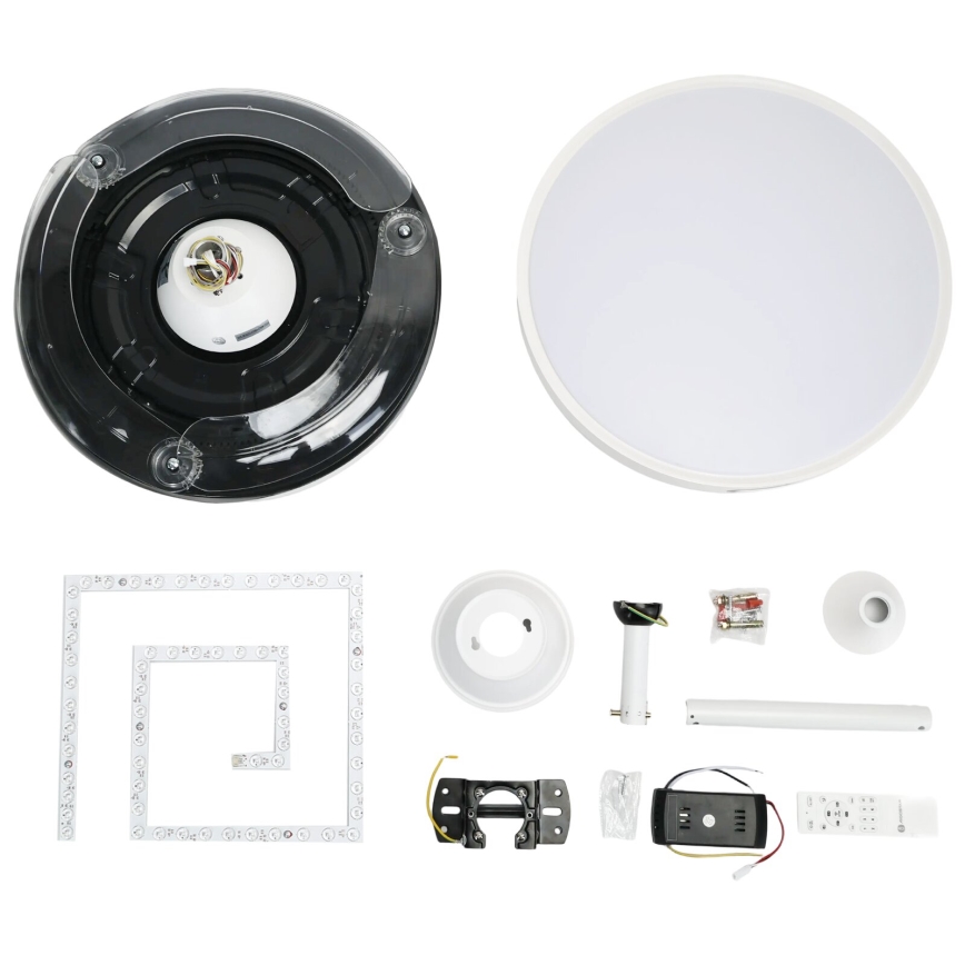 Aigostar - LED himmennettävä kattovalo LED/36W/230V 2700-6500K halkaisija 107 cm + kauko-ohjaus valkoinen