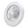 Aigostar - LED himmennettävä kattovalo LED/40W/230V 2700-6500K halkaisija 49 cm + kauko-ohjaus valkoinen