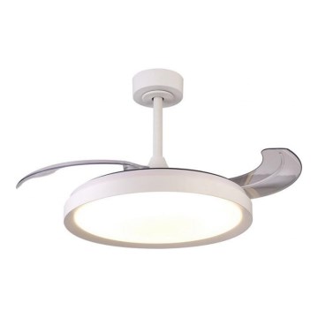 Aigostar - LED himmennettävä kattovalo LED/50W/230V 2700-6500K 106cm valkoinen + kauko-ohjaus