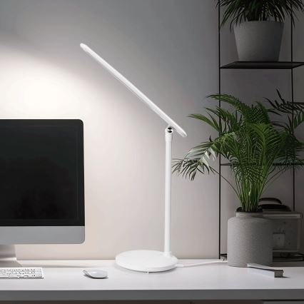Aigostar - LED Himmennettävä ladattava kosketuspöytävalaisin LED/3W/5V 1200mAh 3000/4000/6500K