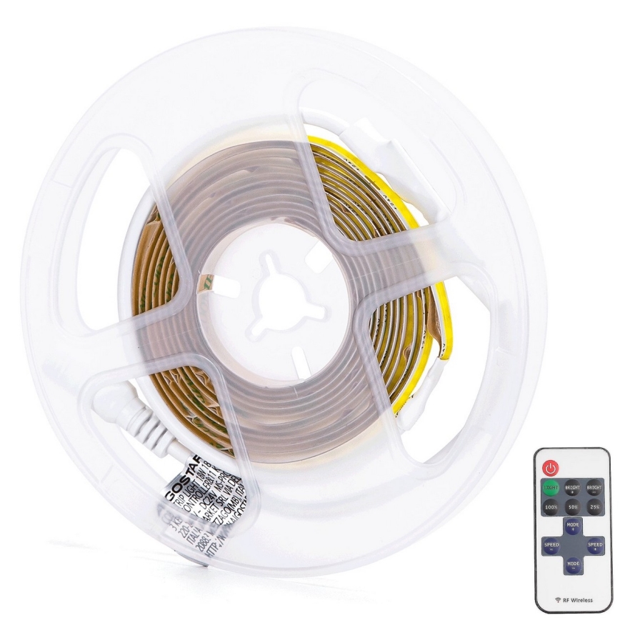 Aigostar - LED-himmennysnauha 2m LED/18W/24/230V 3000K + kauko-ohjaus