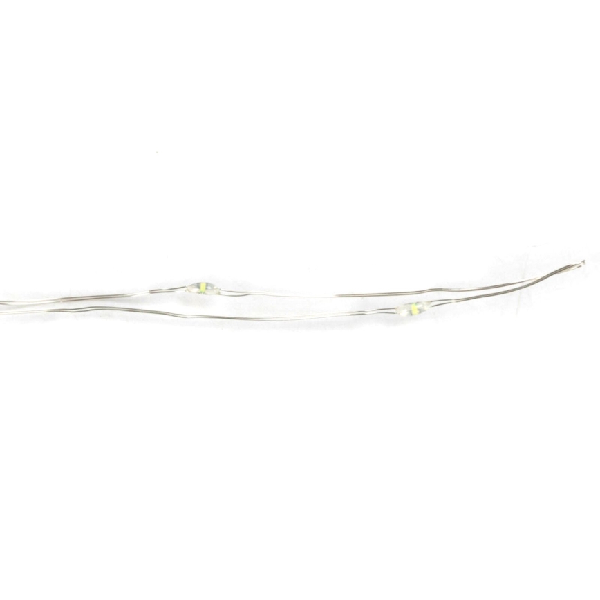 Aigostar - LED-jouluketju 100xLED/3xAA 10,3m kylmänvalkoinen