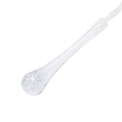 Aigostar - LED-ulkojouluvalosarja 100 LED/8 toimintoa 3xAA 10 m IP44 kylmänvalkoinen pisarat