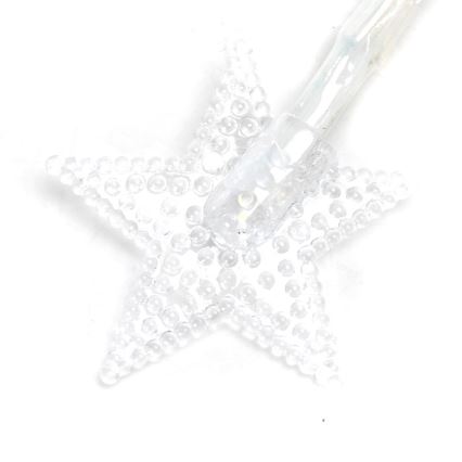 Aigostar - LED-jouluketju 20xLED/3xAA 3,3m tähdet